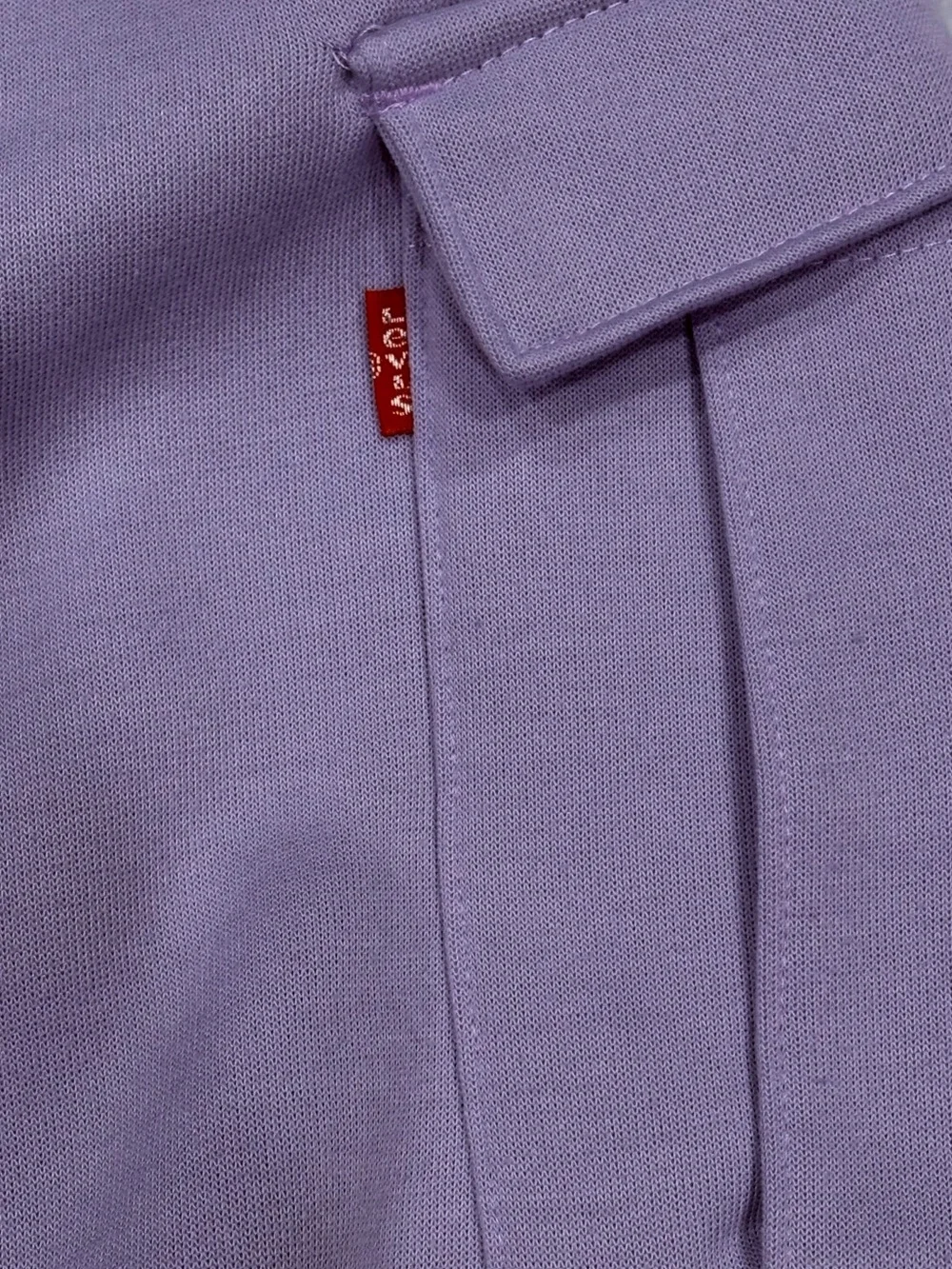 Levi’s Girls Lavender Fleece Cargo Sweatpants Size L (12–13)